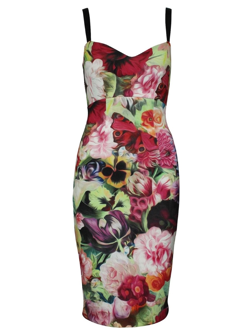 Ted Baker Etheya Technicolour Bloom Strappy Dress - Picture 14 of 16